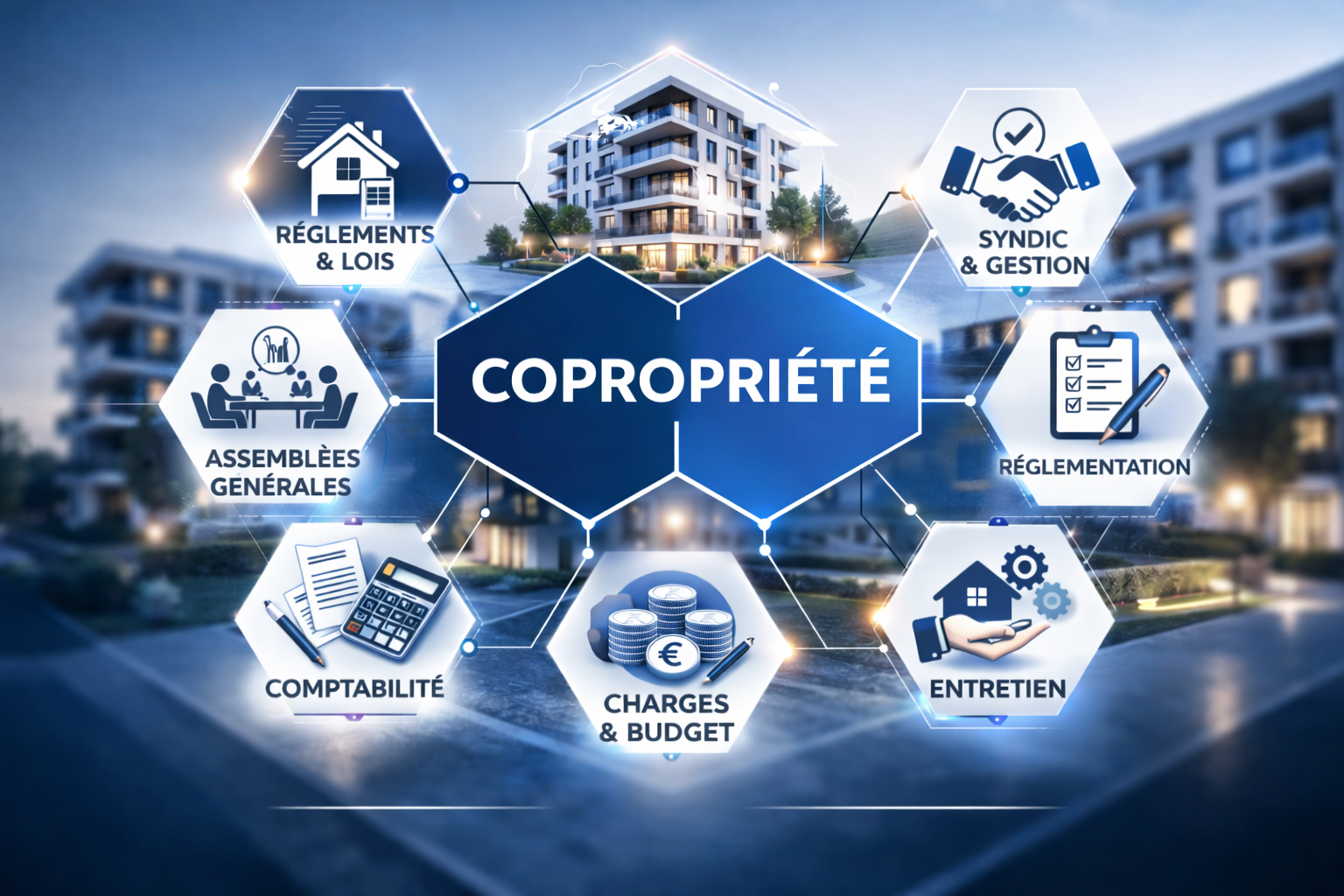 Gestion de copropriété structurée et moderne